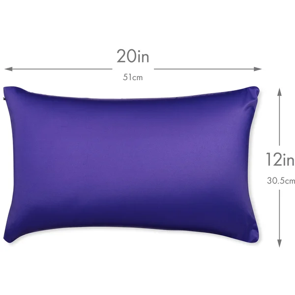 26x22 x 26x22 Throw Pillow Cozy Soft Microbead: 1 PC - Dark Lavendar