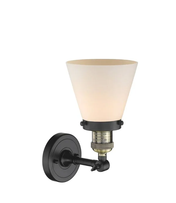 Innovations Lighting-Small Cone 1 Light Sconce-203-AC-G62