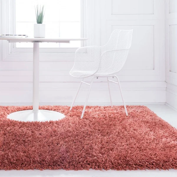 Infinity Shag Vintage Rose 8x11 Area Rug