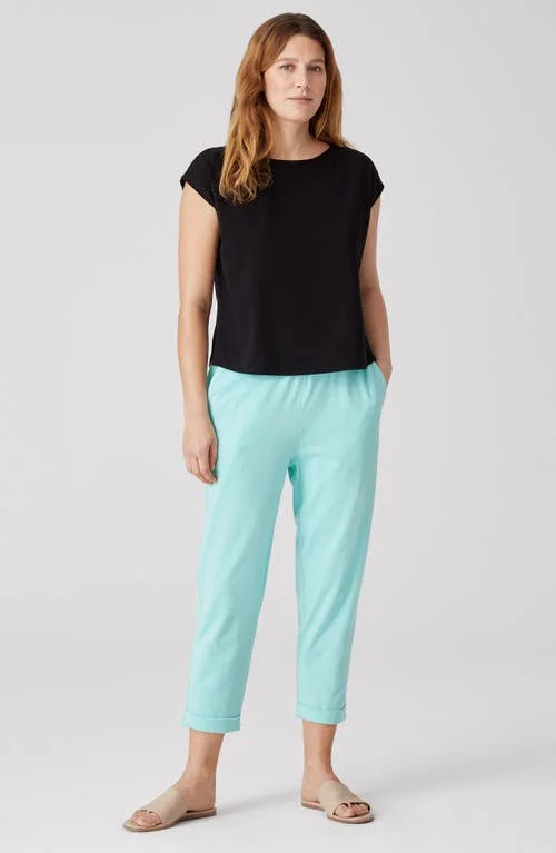 Eileen Fisher Cotton Stretch Slim Pants - XL