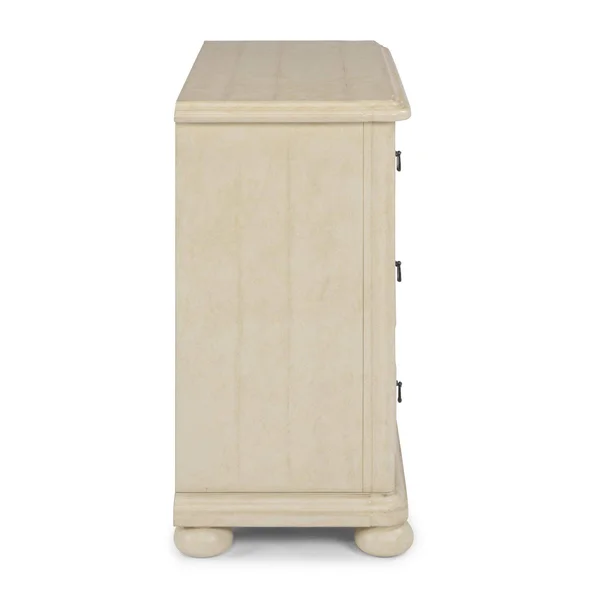 Homestyles Provence Antiqued White 3 Drawer Chest - 5502-41