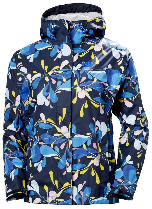 Helly Hansen Women's Loke Jacket, Sling Navy Print