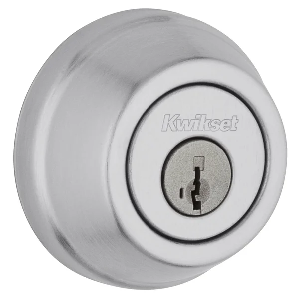 Kwikset SmartKey 785 Double Cylinder Deadbolt Satin Chrome