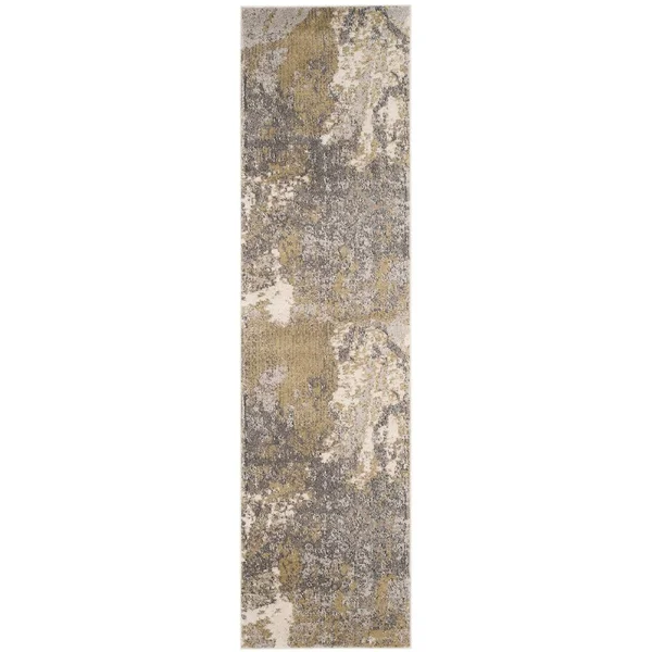Safavieh Monaco Apollo Modern Abstract Rug - 6&7x22 x 6&7x22 Square - Green/Turquoise