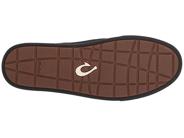 Olukai Men's Kahu - Black, Off White - 11.5