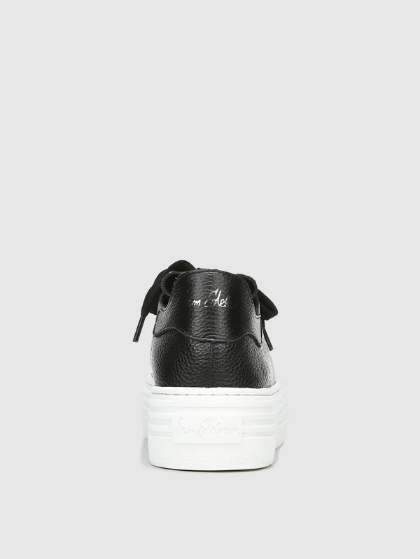 Sam Edelman Pippy Platform Sneaker - Black - 5.5 M