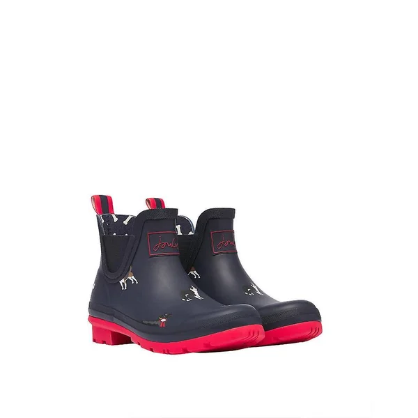 Joules Short Height Printed Rain Boots