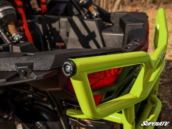 SuperATV Polaris RZR XP 1000 Rear Bumper - 2014-2018, No, Lime Squeeze
