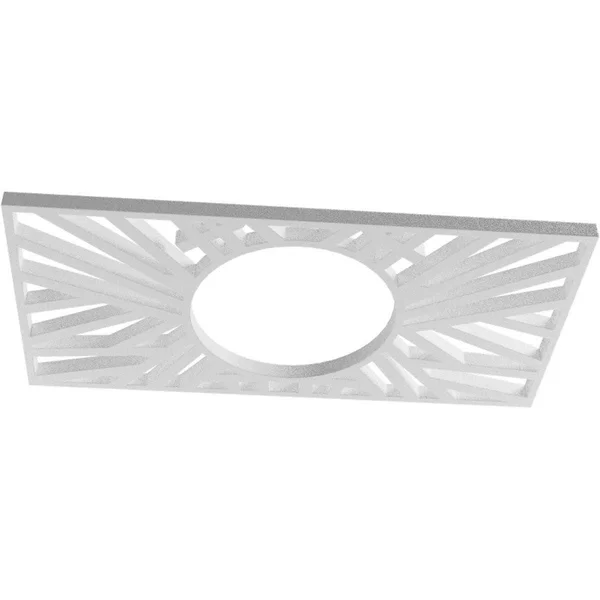 Ekena Millwork CMPP26X13HOAPG 26x22W x 13x22H x 9 5/8x22ID x 3/4x22P Hoover Architectural Grade PVC Pierced Ceiling Medallion - A