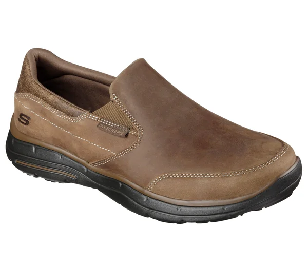 Skechers Men's Relaxed Fit Glides Calculous Slip On - Desert