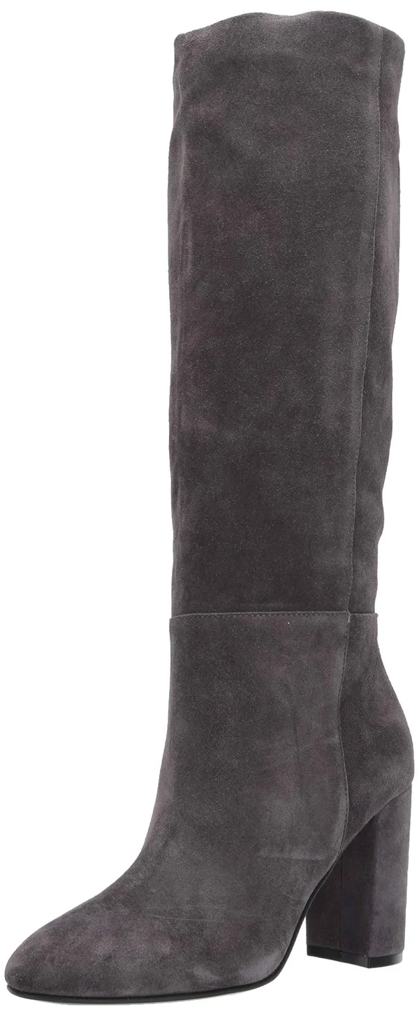 Women's Chinese Laundry Krafty Knee High Boot Gun Powder Suede - 6 M