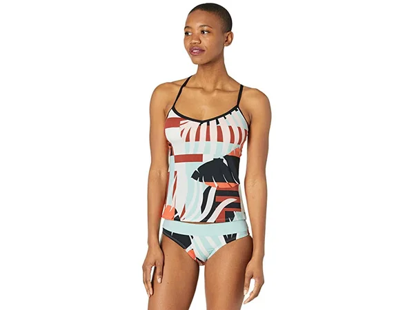 Carve Designs Women's Stinson Tankini - Large - Lost Coast