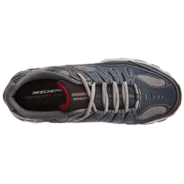 Skechers Men's After Burn - Memory Fit Sneakers - Navy, 10.5