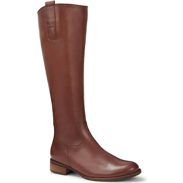 Slim Fit Brook Leather Riding Boots (GAB28507) by Gabor Black - Us: 9.5/ UK: 7.5/ EU: 40.5