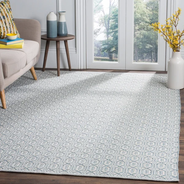 Safavieh Montauk MTK333B Ivory - Navy Rug 2&3x22 x 8& Runner