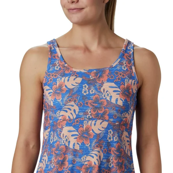 Columbia Freezer III Dress 2x - Stormy Blue Vacay Vibes Print