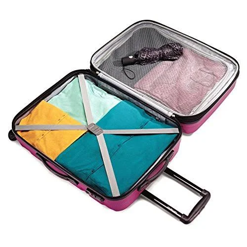 Samsonite Omni PC Nest 3 Piece Spinner Set, Radiant Pink