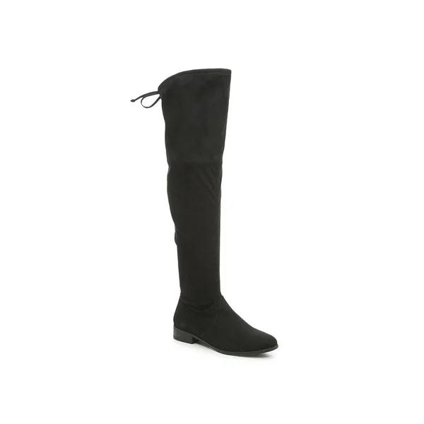 Kelly & Katie Edi Over The Knee Boot, Women's, Black, Size 6, Boots, Block