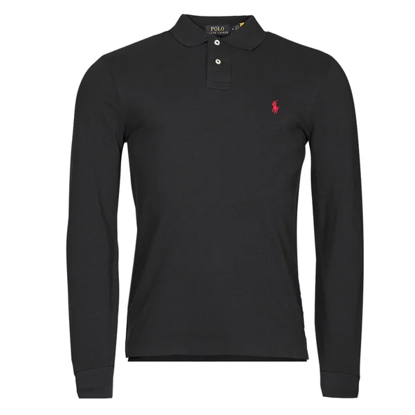 Ralph Lauren Long Sleeve Polo T Shirt Black