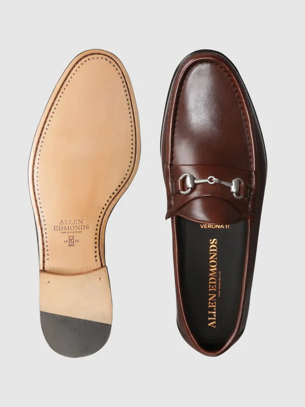 Allen Edmonds Verona II Italian Loafer - Chili