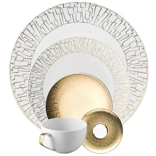 Rosenthal Tac 02 Skin Gold Salad/Dessert Plate