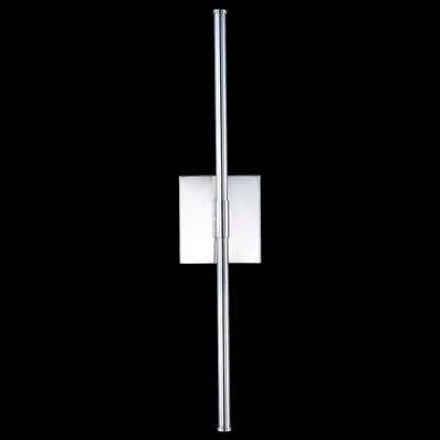 Gallatin 1 - Light LED Dimmable Armed Sconce Orren Ellis Finish: Chrome