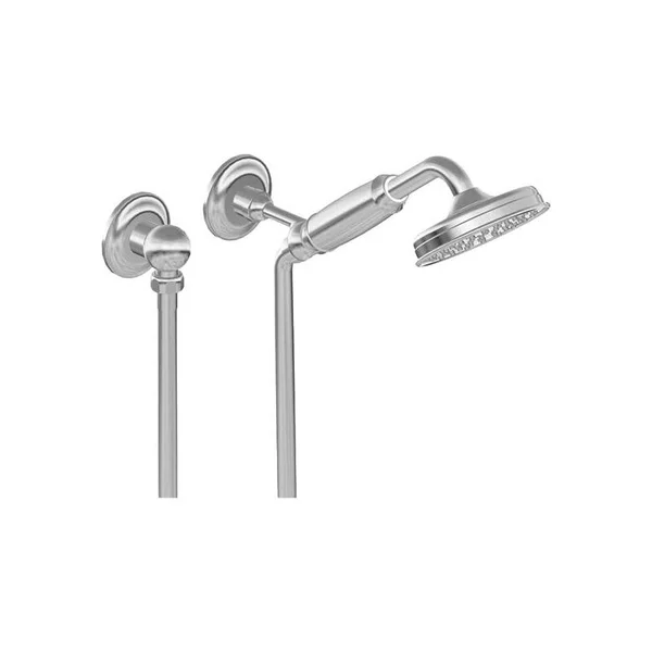 Graff Finezza Traditional Wall Mount Single-Function Handshower with Wall Bracket in Polished Chrome, SKU: G-8625-PC