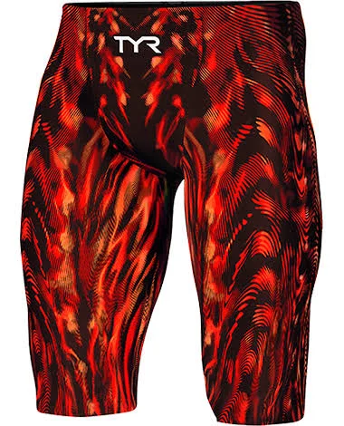 TYR Men's Venzo Genesis Jammer Swimsuit Blue 30 VZNLW6A