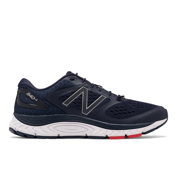 New Balance Men's 840v4 Pigment/White/Red - 11, 4E