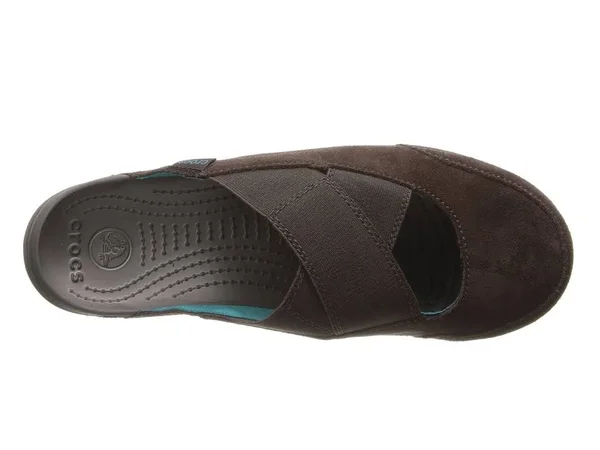Women's Crocs Edie Mule, Adult, Size: 8 M, Mahogany/Mahogany