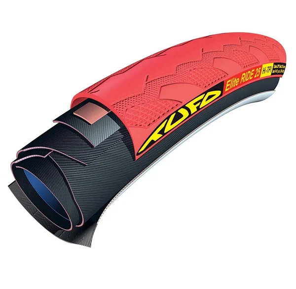700x25 Tufo Elite Ride 25 Tubular Red