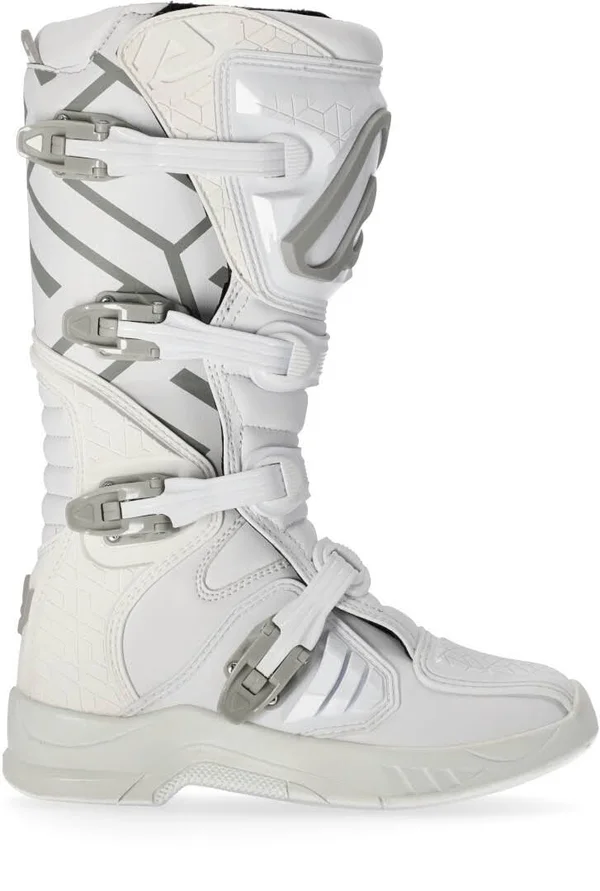 Acerbis X-Team Motocross Boots - White, Size 47
