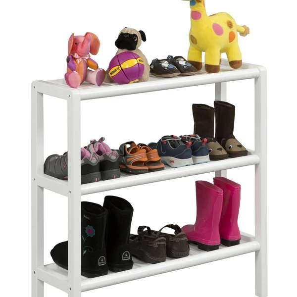 HomeRoots 380026 29 in. Bookcase with 3 Shelves in White