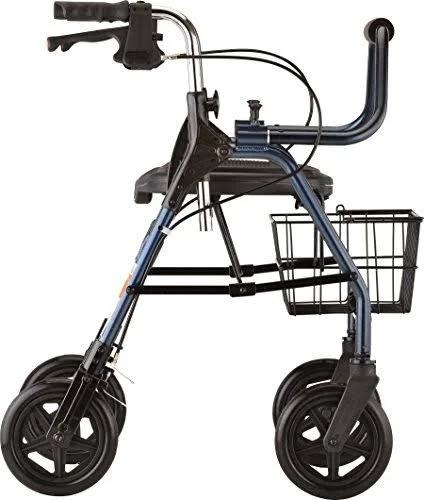 Nova Mighty Mack Heavy Duty Rolling Walker - Blue
