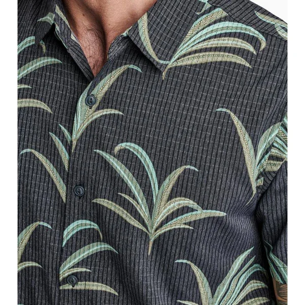 Roark Bless Up Mechanical Stretch Shirt - Forest - X-Large