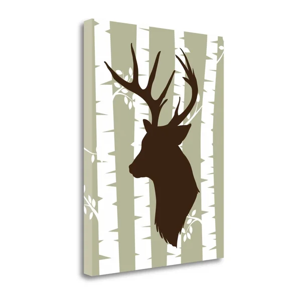 23x22 x 18x22 Deer 2 Woods by Tamara Robinson Fine Art Giclee Print