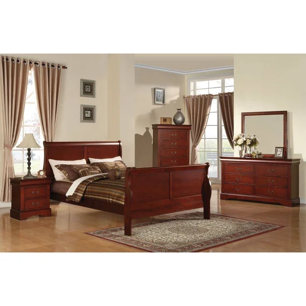 Acme Louis Philippe III Cherry Nightstand