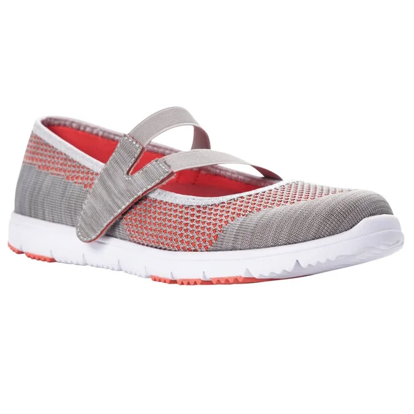 Propet Women's TravelWalker Evo Mary Jane, Size: 7, Light Grey Mesh