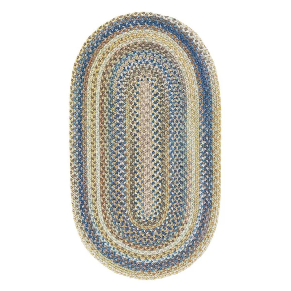 Capel - Kill Devil Hill 2&3x22 x 9& Rectangular Light Blue Area Rug