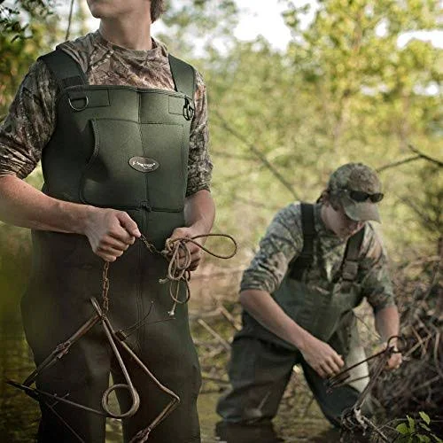 Frogg Toggs Amphib Neoprene Chest Wader - Size: 8, Green