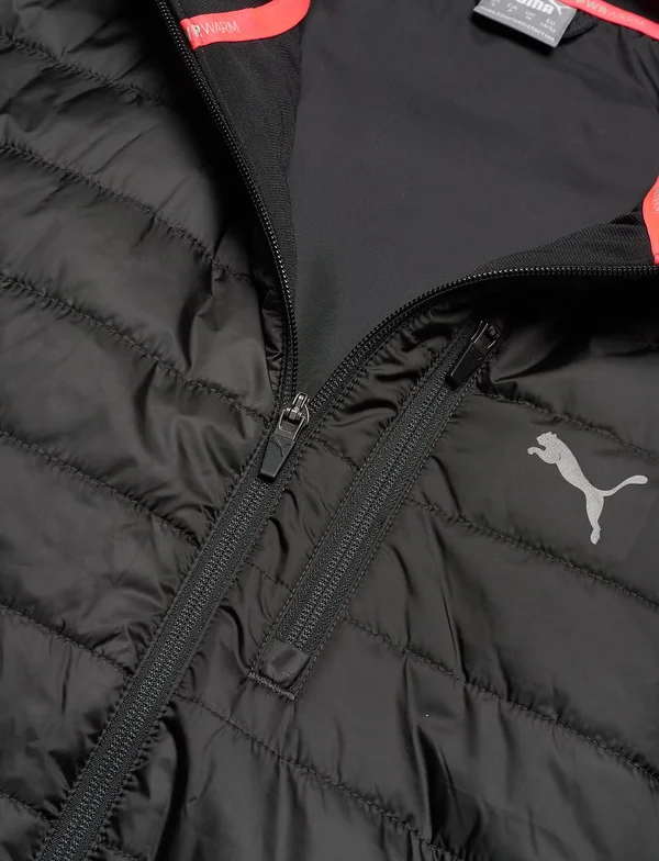 Puma Golf Mens Quilted Primaloft Vest - Black