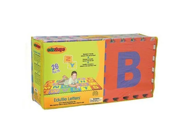 Edushape Edu Tile Letters & Numbers - 36 PC