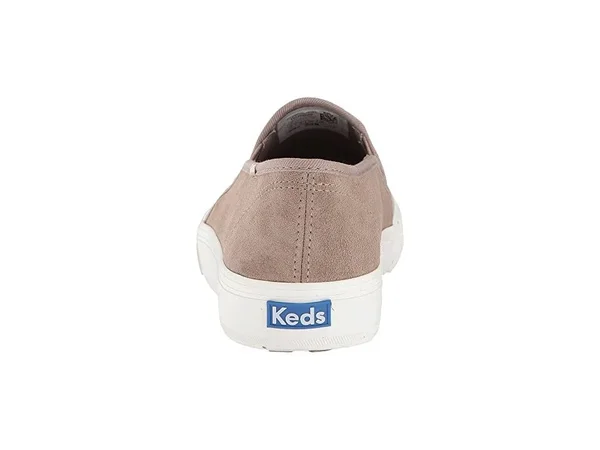Keds Women's Double Decker Suede Slip-On Sneakers - Taupe - Size 5.5