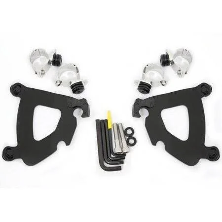 Memphis Shades Meb2006 Trigger-Lock Mount Kit for Gauntlet Fairing - Black