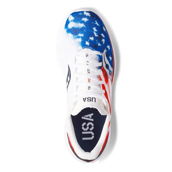 Saucony Kinvara 12 Stars & Stripes Red/White/Blue 9 B