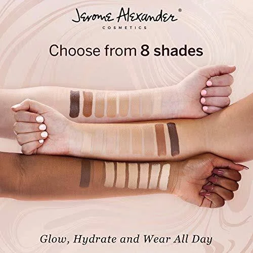MagicMinerals Deluxe Airbrush Foundation Set by Jerome Alexander, 5 Piece Spray