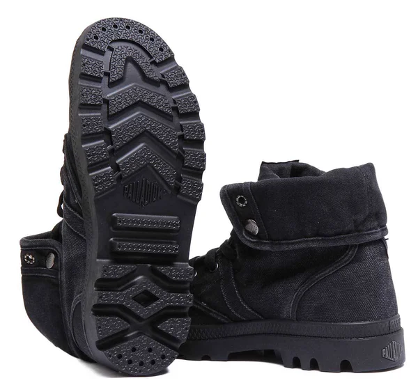 Palladium Baggy Boots Shoes Men's - Black Metal 02478-069-M
