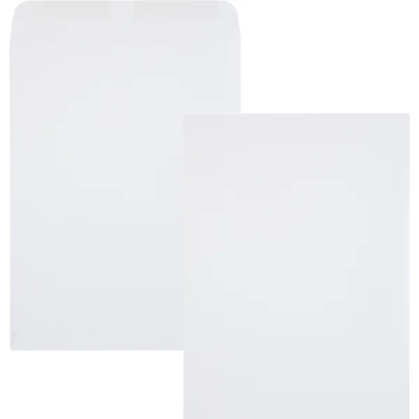 Quality Park Catalog Envelope, Executive Gray, 9x22 x 12x22 - 250 count