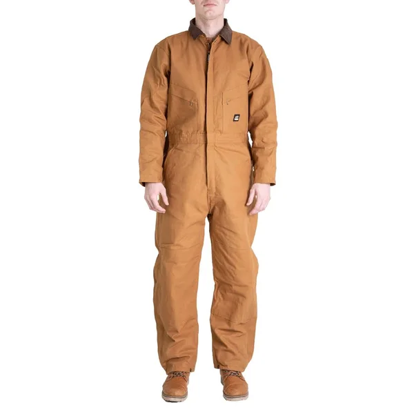 Berne Men's Deluxe Insulated Coverall Black, 2XL/Tall