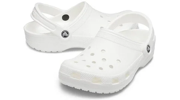 Crocs Unisex Classic Clogs, Size: Men's 17, White